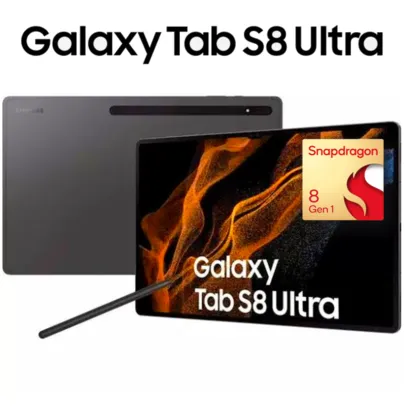 [MEMBERS] Samsung Galaxy Tab S8 ULTRA 5G 512GB 16GB RAM Tela 14.6 Dynamic AMOLED Snapdragon 8GEN1 