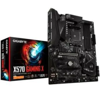 Placa-mãe Gigabyte X570 Gaming X, AMD AM4, ATX, DDR4