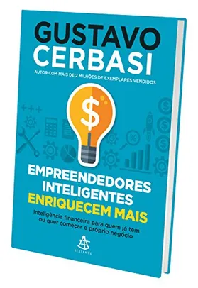 [Prime] Livro Empreendedores Inteligentes Enriquecem Mais - Gustavo Cerbasi | R$10