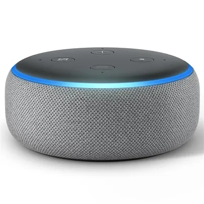 Smart Speaker Amazon Echo Dot 3ª Geração com Alexa - Cinza | R$279