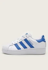 Tênis Adidas Originals Superstar Branco e Azul (Tam 41 à 44)