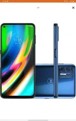 Moto G9 Plus Dual Chip Desbloqueado Android 10 Tela 6.8" 128GB 4G Câmera Quadrupla 64MP + 8MP+ 2MP + 2MP Qualcomm Snapdragon R$1.529