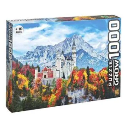 Castelo de Neuschwanstein Quebra-Cabeça 1000 Peças | R$41