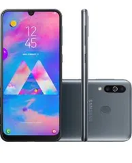 (Com ame por 1032) Smartphone Samsung Galaxy M30 64GB Dual Chip Android 8.1 Tela 6.4" Octa-Core 4G Câmera 13MP +5MP+5MP - Preto