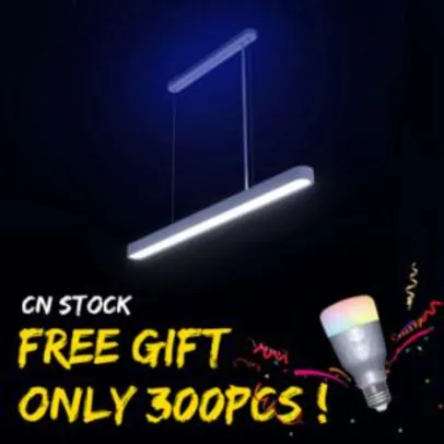 Luz pendente inteligente Yeelight + presente lâmpada inteligente R$575