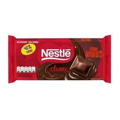 [APP / AME R$7,94] 4 unidades Chocolate Nestlé Classic Meio Amargo 90g