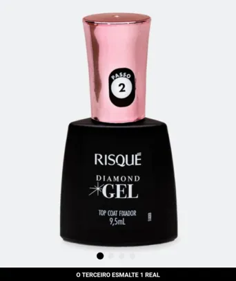 3º Esmalte por 1 Real - RISQUE GEL