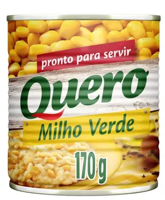 [leve 5 pague 4] Milho em Conserva Quero Pronto para Servir - 170g 