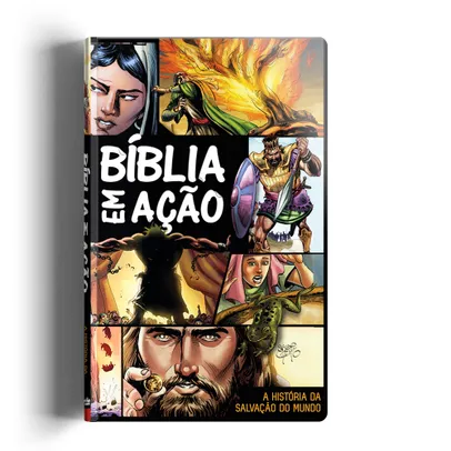 Livro - Bíblia em ação - Capa dura impressa única