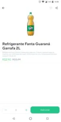 Refrigerante Fanta Guaraná 2L no Extra R$3 [Rappi]