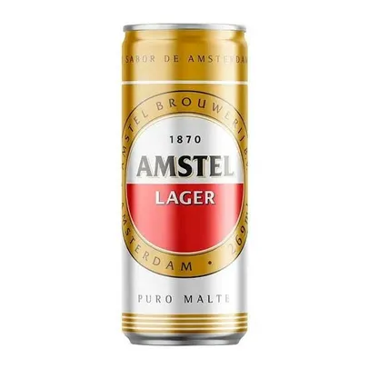Amstel Pilsen Lager 269ml | R$2,09