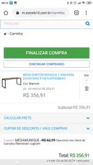 Mesa Diretor Munique 1.90M Para Escritório F190 Kappesberg | R$357