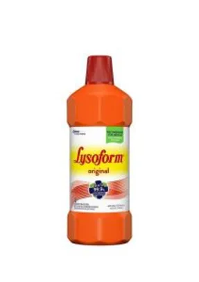 [PRIME + RECORRÊNCIA] 5UN Desinfetante Lysoform Bruto Original 1L | R$4,80 cada