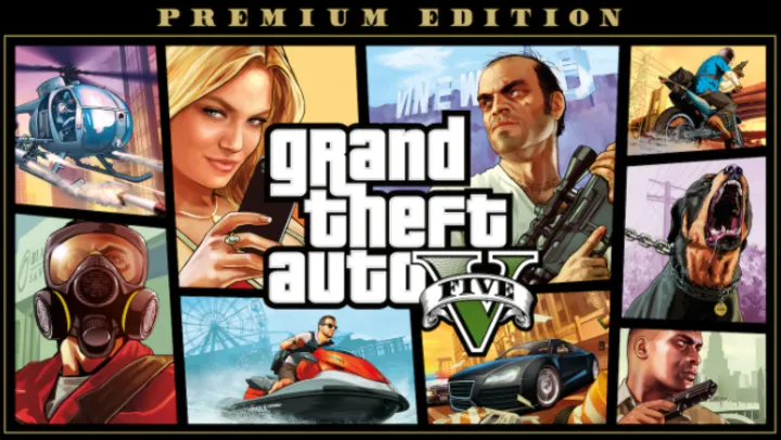 Grand Theft Auto V: Edição Premium R$57