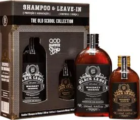 Kit Qod Barber Shop Shampoo E Leave-in Whiskey - Kit Barba - R$32