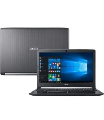 Notebook A515-51-75RV Intel Core I7 8GB 1TB LED 15.6" W10 - Acer - R$2439