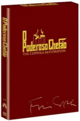 DVD Coleção Trilogia o Poderoso Chefão - The Coppola Restoration - 3 Discos - R$20