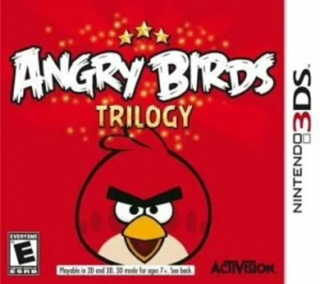58% Off Angry Birds Trilogy 3Ds - R$ 49,41