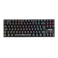 Teclado Mecanico Gamer Mancer Shade MK2, Rainbow, Switch Huano Vermelho, Preto, MCR-SHM2-RBW01RD