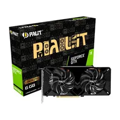 Placa de vídeo Geforce Gtx1660 6GB Super, GDDR6, 192 Bits