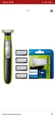 Kit Oneblade Qp2530 + Lâmina Oneblade Qp21050 Philips | R$ 230