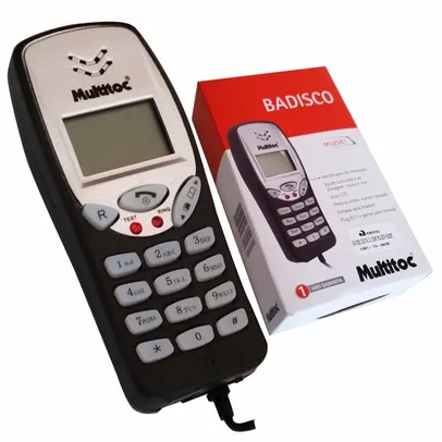 Telefone Multitoc Badisco c/ Identificador de Chamadas | R$79