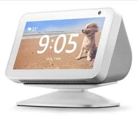 [Prime] Suporte Ajustável para Echo Show 5 - Cor Branca | R$ 89