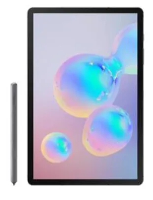 Tablet Samsung Galaxy Tab S6 T865 128GB, 6GB RAM, Tela de 10.5"– Grafite | R$3.399