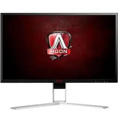 Monitor Gamer AOC Agon 27' LED, Wide, 165 Hz, 2K QHD, 4ms, G-Sync, HDMI/DisplayPort, Ajuste, Som