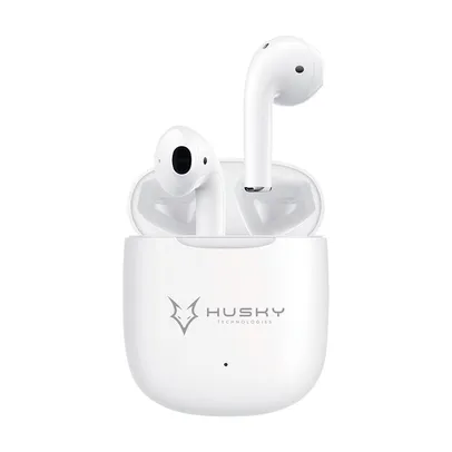 Fone de Ouvido Sem Fio Husky Technologies EarBuds 700, Bluetooth 5.2, Branco - HTCA052