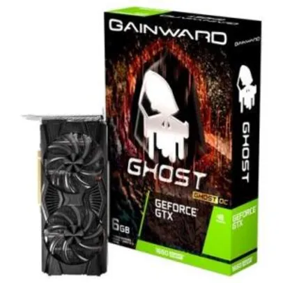 Placa de Vídeo Gainward NVIDIA GeForce GTX 1660 Super Ghost OC | R$ 1567