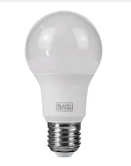 Lâmpada LED Bulbo Luz Amarela 6W Black & Decker Bivolt