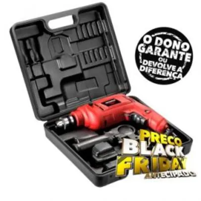 Furadeira de Impacto NFFI-08M 600W Mandril de 3/8" por R$ 60