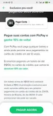 [Usuários Selecionados] 10% de cashback em pagamentos no PicPay