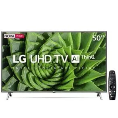 Smart TV 4K LED 50” LG 50UN8000PSD Wi-Fi Bluetooth