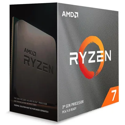 Processador AMD Ryzen 7 3800XT Cache 36MB, 3.8GHz (4.7GHz Max Turbo)