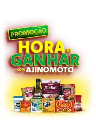 Promoção Hora de Ganhar com AJINOMOTO