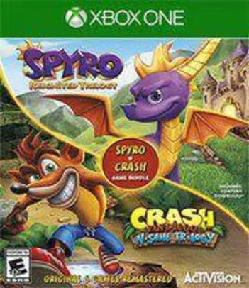 Pacote de Jogo Spyro + Crash Remastered