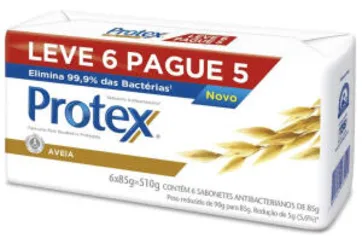 [Leve 6 Pague 5] Protex Sabonete Em Barra Aveia 85G | R$10