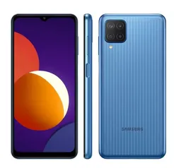 [ a vista + Cashback magalu ] Smartphone Samsung Galaxy M12 64GB Azul 4Gb