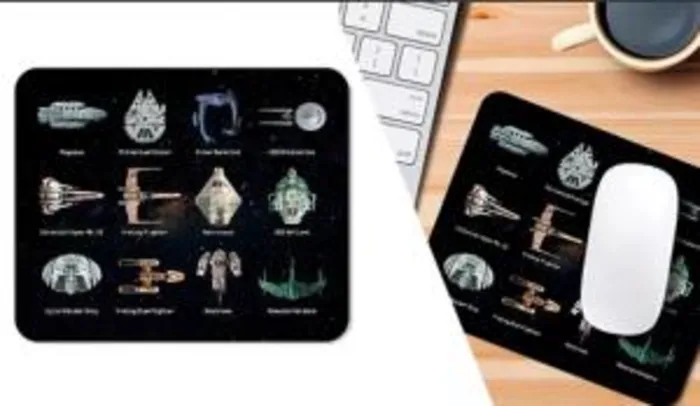 MOUSE PAD NAVES SCI-FI
