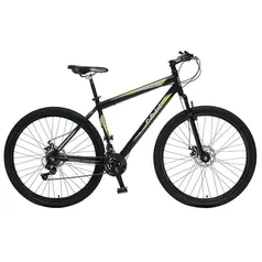 Bicicleta Aro 29 Colli Bike Force One 21 Marchas, Câmbios Shimano e Freio a Disco - Preta