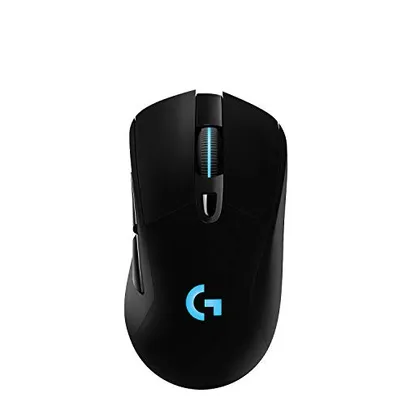 Mouse Gamer Sem Fio Logitech G703 LIGHTSPEED com RGB LIGHTSYNC, 6 Botões Programáveis, Sensor HERO 25K e Bateria Recarregável