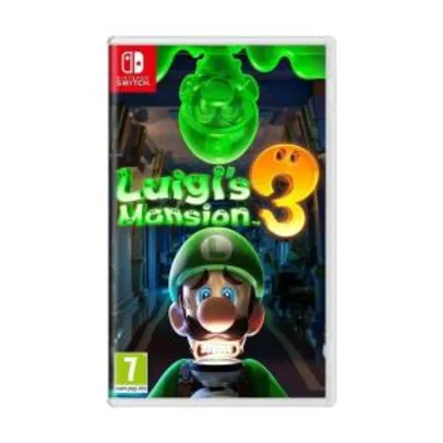 [ Nintendo Switch ]Luigi's Mansion 3 midia fisica