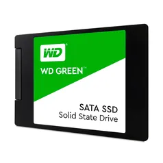  SSD WD Green 240GB, SATA III, Leitura 545MB/s, Gravação 465MB/s, WDS2