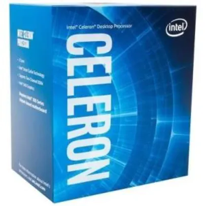 Processador Intel Celeron G4900 Coffee Lake, Cache 2MB, 3.1GHz, LGA 1151 - BX80684G4900
