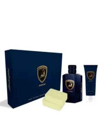 Kit Lamborghini Huracan Deo Colônia + Pós Barba + Sabonetes