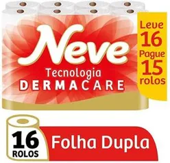 [PRIME]Neve Papel Higiênico Toque de Seda 16 rolos - Leve 16