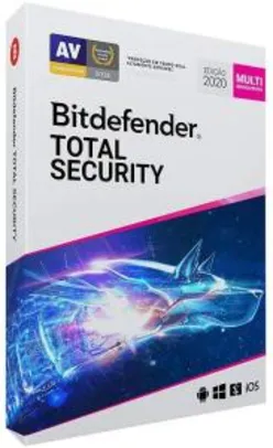 [Marketplace] Bitdefender Total Security - 5 dispositivos, 1 ano (Digital - Via Download) [R$26]