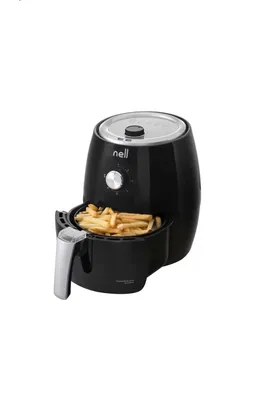 Fritadeira Elétrica sem Óleo/Air Fryer Nell Smart - Preta 2,4L com Timer 